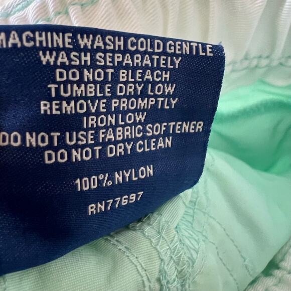 AFTCO Original Fishing Nylon Short In Pastel Turquoise Child Size 20 - Picture 8 of 11